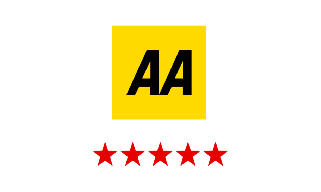 AA award logo showcasing The Torridon's recognition for hospitality excellence in Scotland.